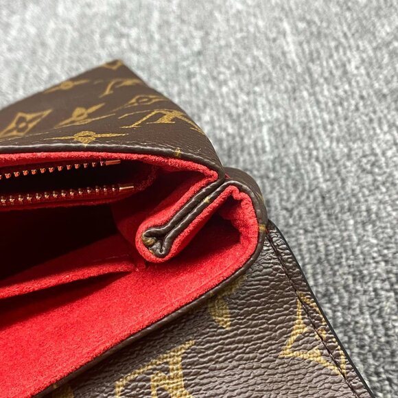 100% Authentic Louis Vuitton Saint Placide Brown Monogram Canvas Shoulder Bag - Picture 12 of 14